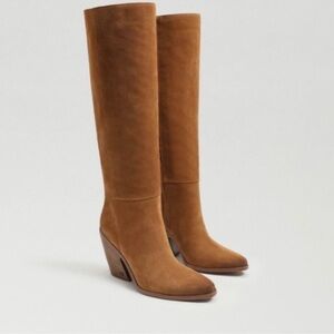 Sam Edelman Annabelle knew high boots 8 1/2 Suede